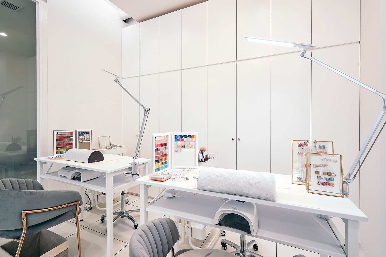 ネイル施術スペース